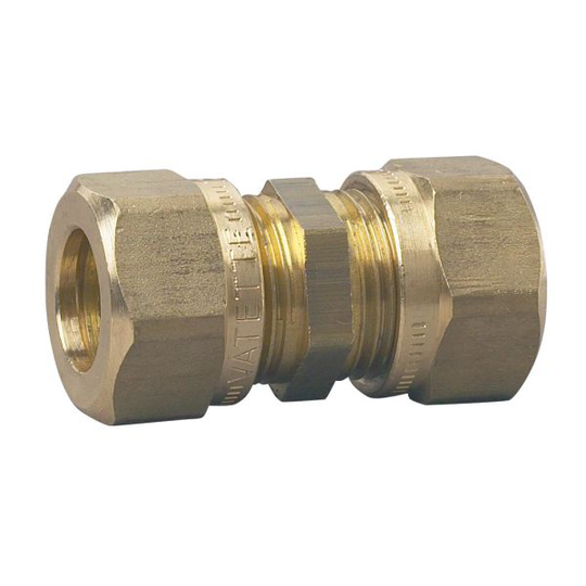 Gustavsberg FG0310100 Klämringskoppling Utv Ø ansl 1: 6 mm, Utv Ø ansl 2: 6 mm