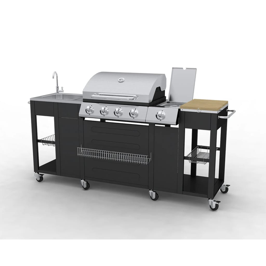 Gasolgrill Montana 4 brännare FR