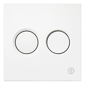 Gustavsberg Väggtrycke Triomont XS pneumatisk duo vit