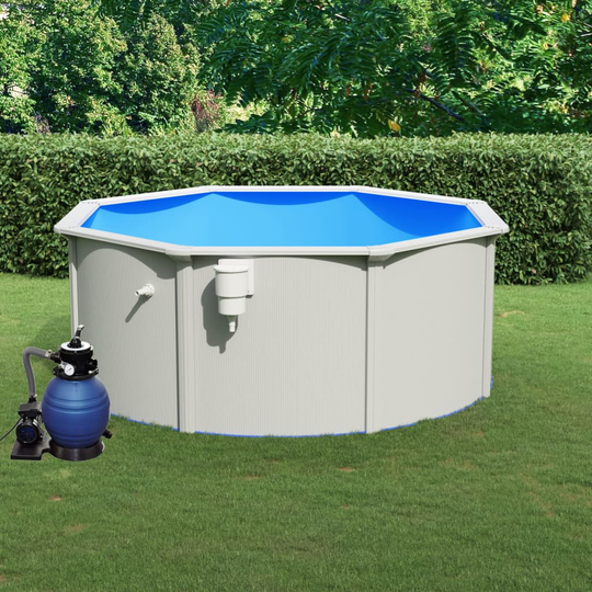 vidaXL Pool med sandfilterpump 300x120 cm