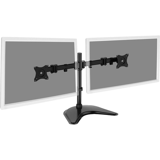 Digitus DA-90348 2x Monitorfot 38,1 cm (15) - 68,6 cm (27) Justerbar i höjd, Tiltbar, Svängbar, Roterbar