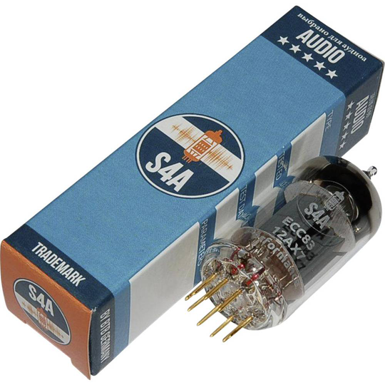 ECC83 S4A Performance Elektronrör Utvalt för Audio & Studio Dubbeltriod Antal poler: 9 Lampsockel: Noval Innehåll 1 st
