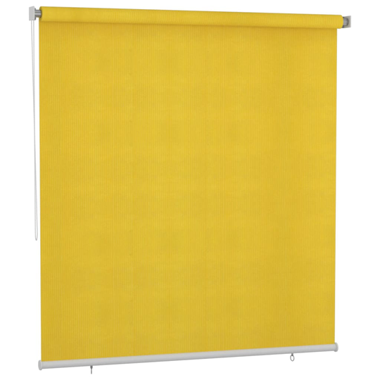 vidaXL Rullgardin utomhus 220x230 cm gul