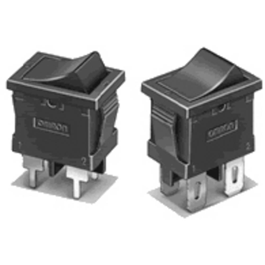 Omron A8L-11-15N2 Vippströmbrytare 250 V/AC 10 A 1x På/Av IP40 låsande 1 st Bag