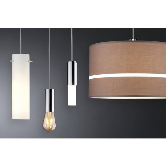 Paulmann PAULMANN Högvolt-skensystem Universal E27 20 W LED Krom, Vit