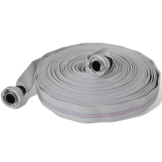vidaXL Brandslang 20 m med D-Storz-kopplingar 1 tum