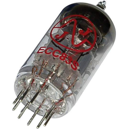 ECC 83 = 12 AX 7 Elektronrör Dubbeltriod 100 V 0.5 mA Antal poler: 9 Lampsockel: Noval Innehåll 1 st