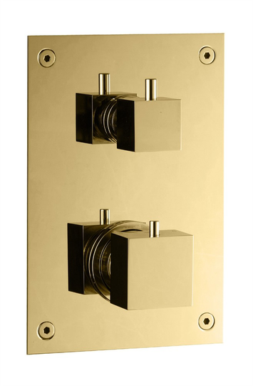 Tapwell Termostatblandare Box BOX368 Square - Mässing