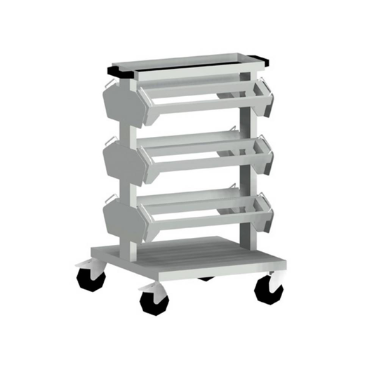 Bott 10401053.16V CNC-transport ställ Mått:(L x B x H) 610 x 650 x 1020 mm 0.5 kg
