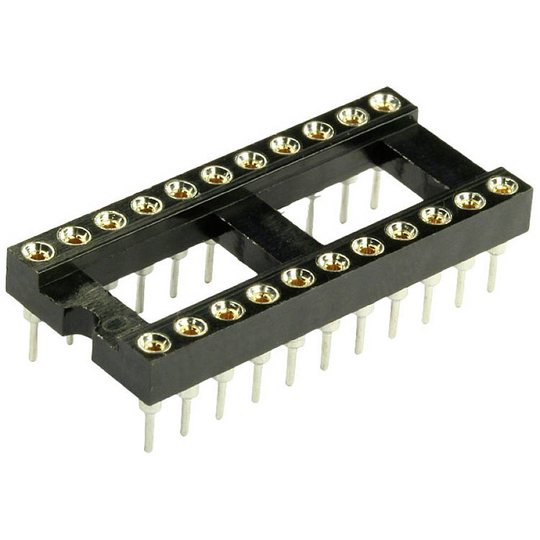 econ connect PZ22BB IC-sockel Antal poler: 22 Precisions-kontakt 1 st Tube