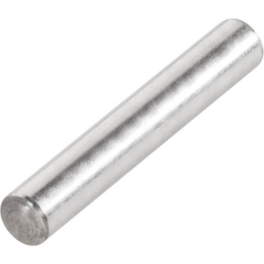 TOOLCRAFT 890746 Cylinderstift (Ø x L) 1 mm x 12 mm Rostfritt stål A1 100 st