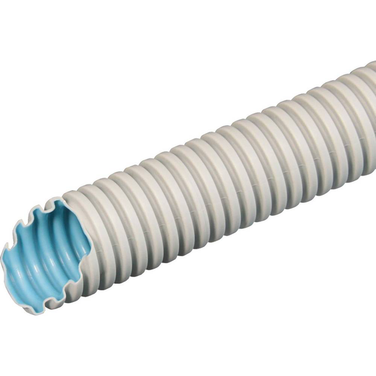 Fränkische Rohrwerke 26230025 FBY-EL-F 25 gr Korrugerat rör (value.1363853) Grå 19.3 mm 1 st