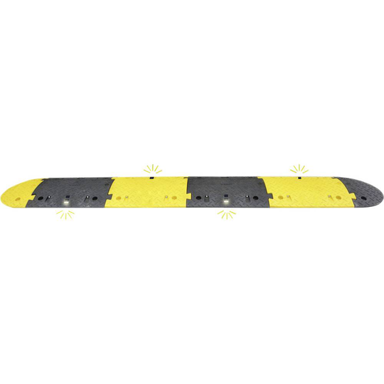 VISO FASTLED5025 Retarder med Solar LED+ fäste (L x B x H) 2500 x 430 x 50 mm