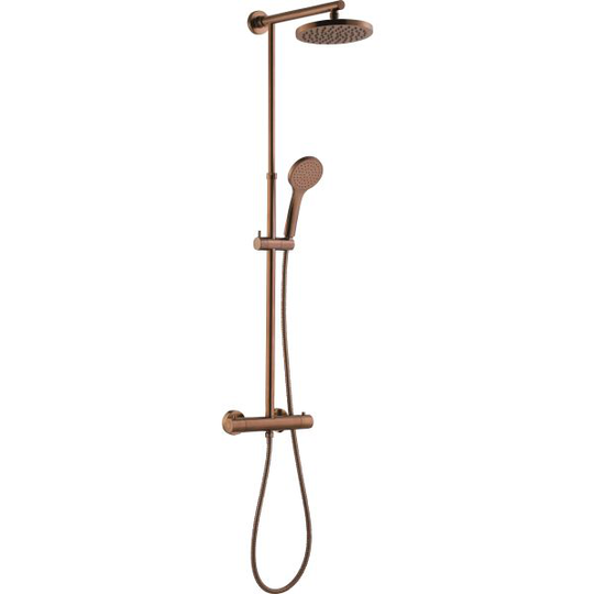 Adora Infigo L Duschset Ø200 mm, 150 c/c, roséguld