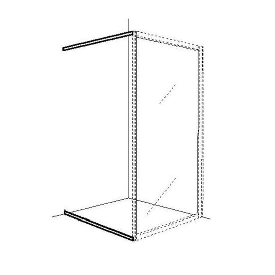 Ifö Solid SVGD N Golvlist 1200 mm Aluminium