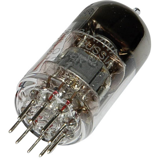 12 AX 7 WA = 7025 Elektronrör Dubbeltriod 250 V 1.2 mA Antal poler: 9 Sockel: Noval Innehåll 1 st