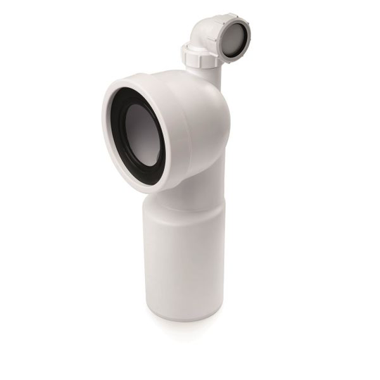 Jafo 3106683 WC-stos 110 mm, för muff universal 90°