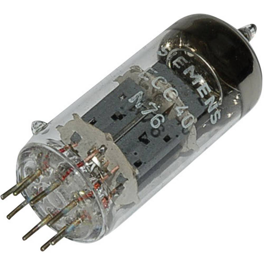 ECC 40 Elektronrör Dubbeltriod 250 V 6 mA Antal poler: 8 Lampsockel: 8-polig Rimlock Innehåll 1 st
