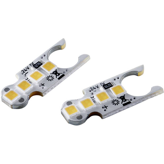 Lumitronix Platt-LED Varmvit (L x B x H) 20.70 x 10 x 2.33 mm