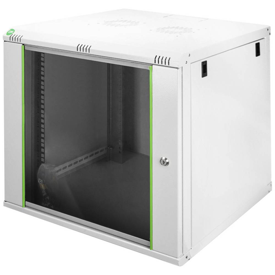 Digitus DN-19 09U-6/6-EC 19 väggskåp (B x H x D) 600 x 505.1 x 600 mm 9 U Grå-vit (RAL 7035)