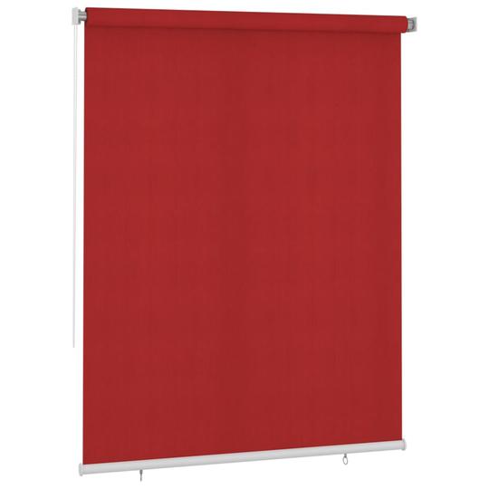 vidaXL Rullgardin utomhus 180x230 cm röd