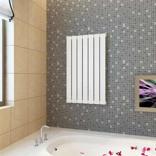 vidaXL Värmepanel vit 542 mm x 900 mm
