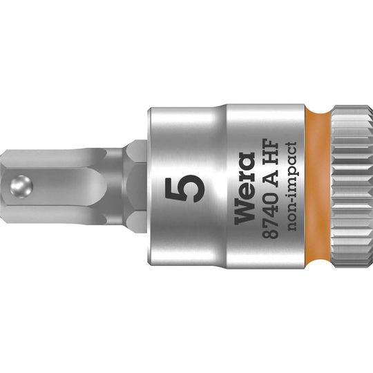 Wera 8740 A 05003335001 Inner-sexkantig Hylsnyckel-bitsinsats 5 mm 1/4