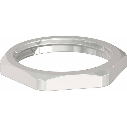 Låsmutter 2091291 PG29 Metall Natur OBO Bettermann 169 MS PG29 100 st