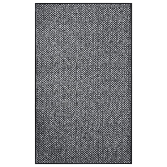 vidaXL Dörrmatta grå 90x150 cm