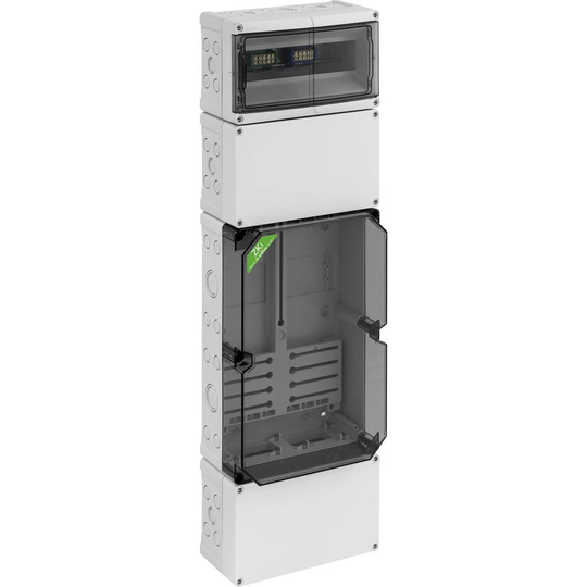 Spelsberg 74912501 ZKi 120-f Panel för mätarmontage Uppbyggnad