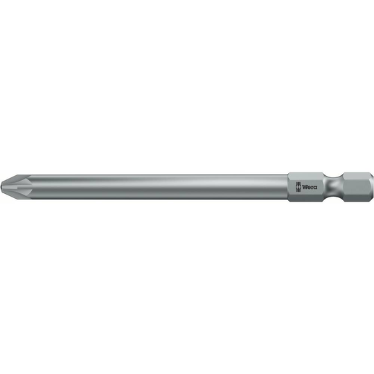 Stjärn-Bit PZ 2 Wera 855 / 4 Z PZ 2 X 70 MM Verktygsstål legerad, seg F 6.3 1 st