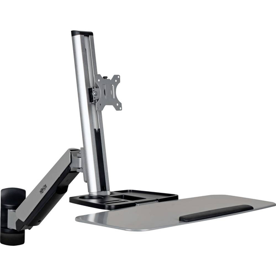 Tripp Lite 1x Monitor-väggfäste 33,0 cm (13) - 81,3 cm (32) Vridbar, Tangentbordsbricka, Tilt + Svängbar, Svängbar, Utdragbar