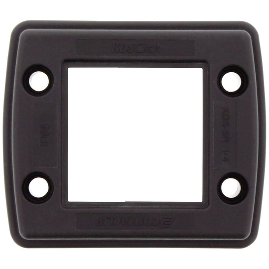 CONTA-CLIP KDS-SR 1-4 BK Kabelgenomföring Polyamid 6.6 Svart 1 st