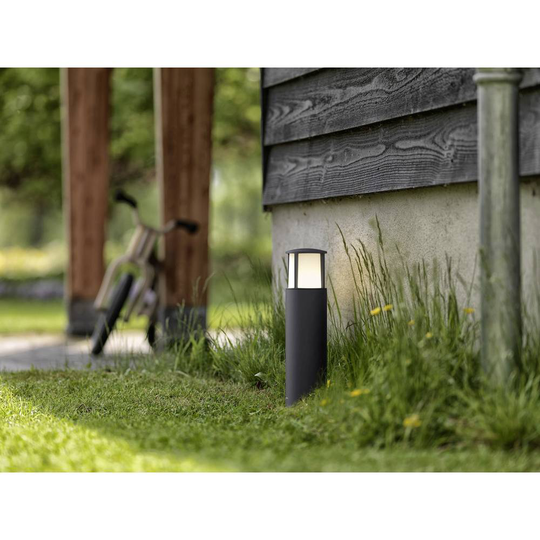 LED-utomhusmarkbelysning LED LED fast installerad 6 W EEK: A (A++ - E) Philips Lighting Stock 164669316 Antracit