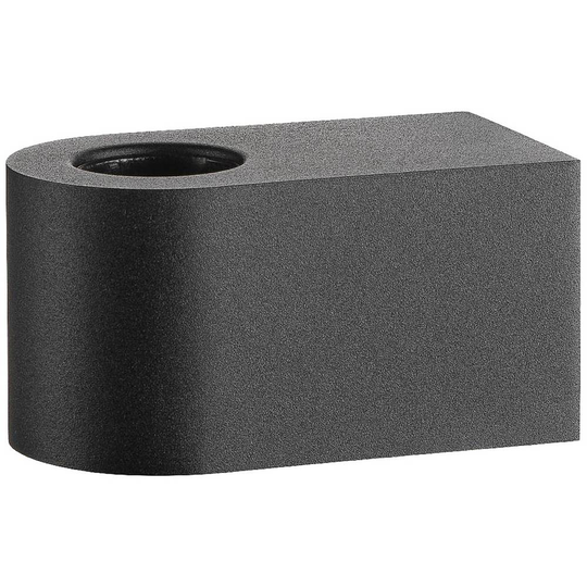 Väggbelysning E27 20 W SLV FITU CUBE 1004738 Svart