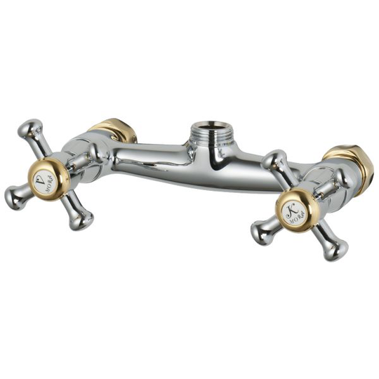Mora Classic Duschblandare krom/guld, 150 c/c