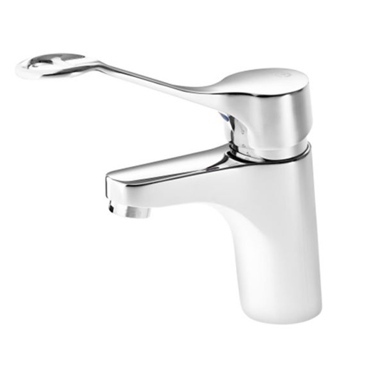 Gustavsberg Care Tvättställsblandare blyfri, förlängd spak