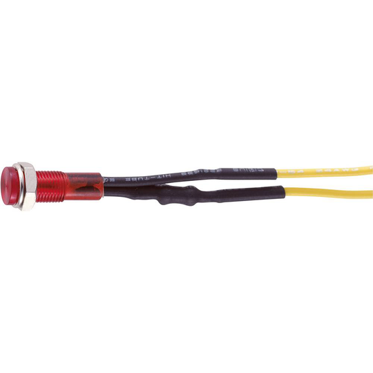Standard signallampa med ljuskälla (value.1376971) N/A BN-0551 RED Sedeco 1 st