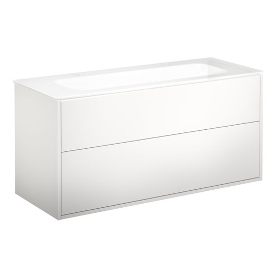 Gustavsberg Artic Kommod vit, 120 cm, utan tvättställ