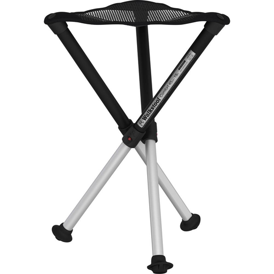 Fällstol Walkstool Comfort L Svart, Silver ComfortL