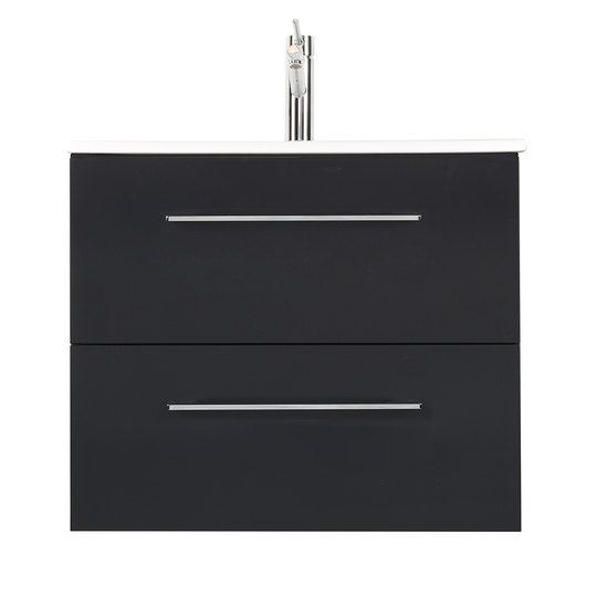 Tvättställsskåp Arredo Spirit Svart