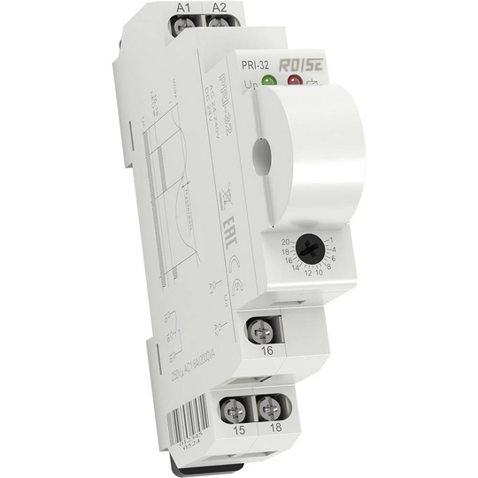 Övervakningsreläer 24, 24 - 24, 240 V/DC, V/AC 1 switch 1 st Rose LM PRI-32 Ström