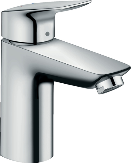 Hansgrohe Tvättställsblandare Logis 100 Utan Bottenventil - Krom