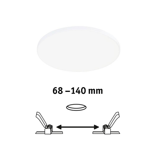 LED-panel infälld 12 W N/A Paulmann 79934 Vit