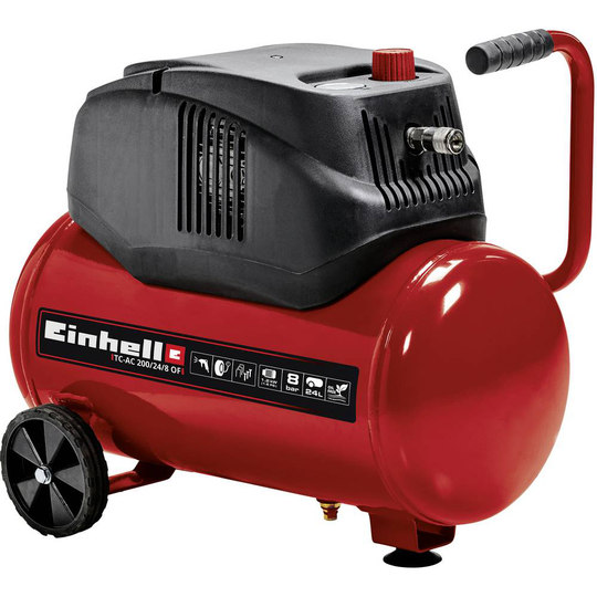 Einhell Tryckluftskompressor TC-AC 200/24/8 OF 24 l 8 bar