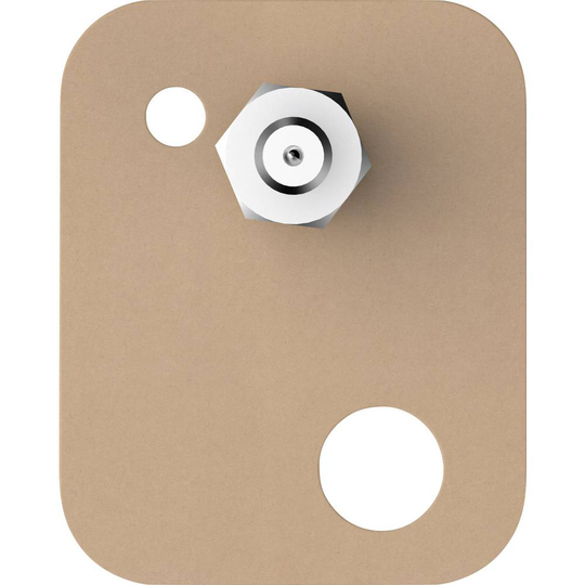 tesa® vidhäftande skruv fyrkantig (L x B) 23 mm x 16 mm Beige 77905 tesa Innehåll: 2 st