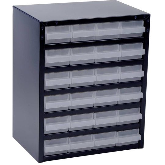 raaco 250/24-1 Smådelsmagasin (B x H x D) 357 x 435 x 255 mm Antal fack: 24