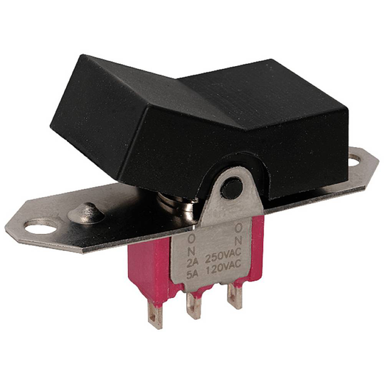 C & K Switches U28J16ZGE22 Vippströmbrytare 120 V/AC, 28 V/DC 5.00 A 2x På/(På) 1 st Bulk