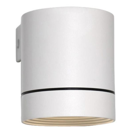 Hide-a-Lite Round Single III Väggarmatur 50W, GU10 Vit