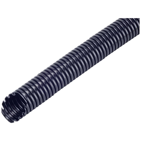 Fränkische Rohrwerke 4020001200 FPANF-12B.50 Korrugerat rör (value.1363853) Svart 12 mm 50 m